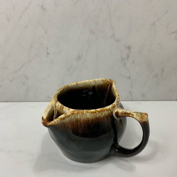 Vintage Pfaltzgraff Brown Drip gravy boat - Picture 2 of 5